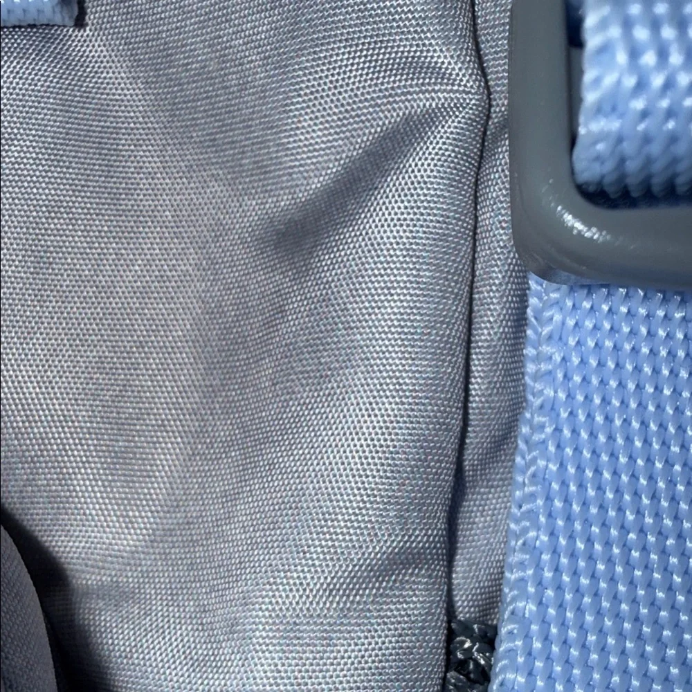 Adidas Gray Backpack with Black Mesh Accents - Picture 7 of 8